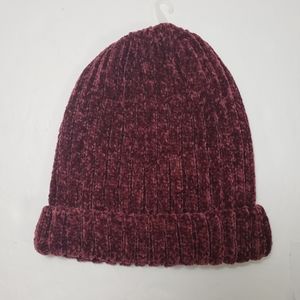 Gymboree Girls Maroon Soft Knit Winter Hat 2T/3T